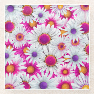 Beautiful Marguerite Flowers Coaster