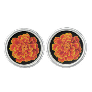 Beautiful Marigolds Cufflinks