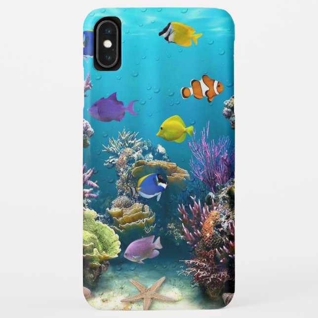 Beautiful marine fish life Case-Mate iPhone case (Back)