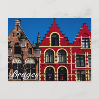 Beautiful Markt Square of Bruges Postcard
