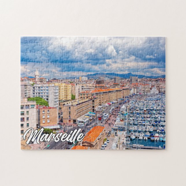 Beautiful Marseille, France Jigsaw Puzzle (Horizontal)