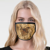 Beautiful Marsh Wren in the Marsh Face Mask (Worn Her)