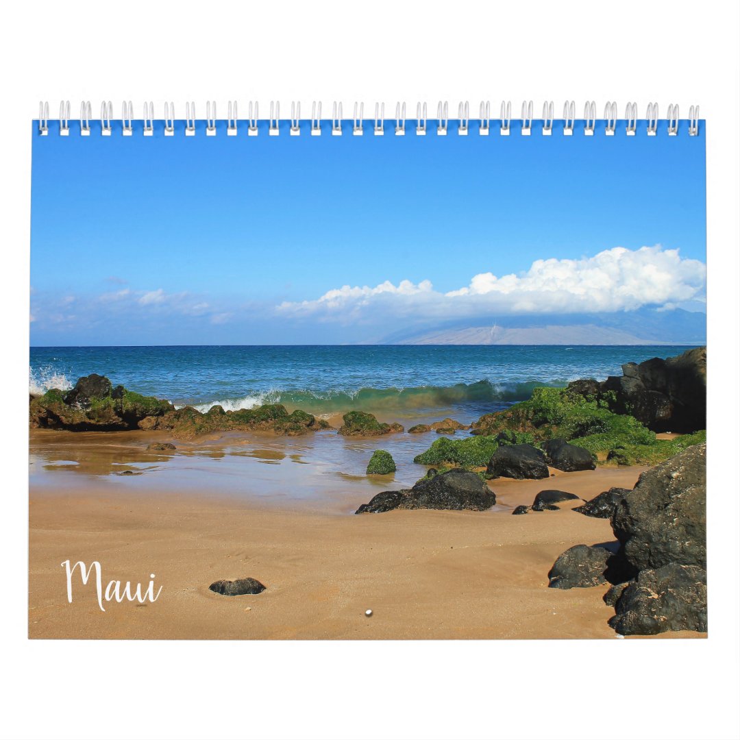 Beautiful Maui Calendar Zazzle