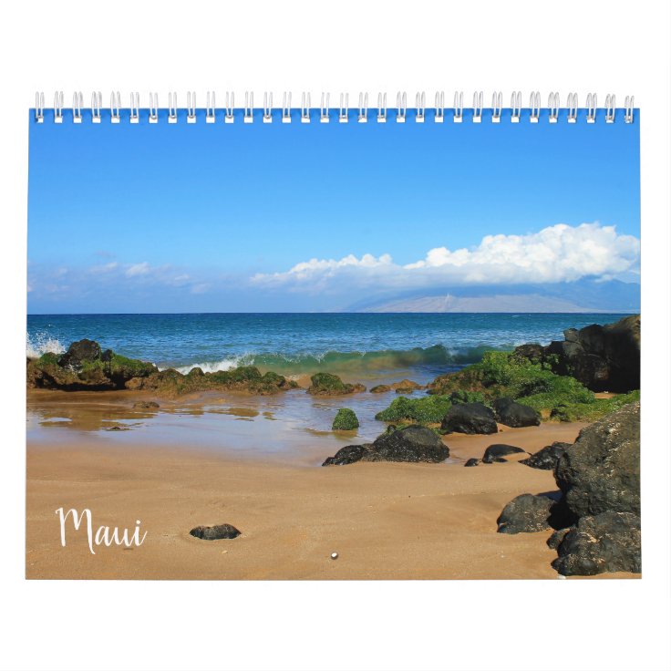 Beautiful Maui Calendar | Zazzle