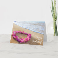 Beautiful Maui Lei Birthday