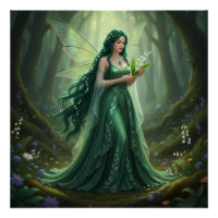 Beautiful May Emerald Fairy