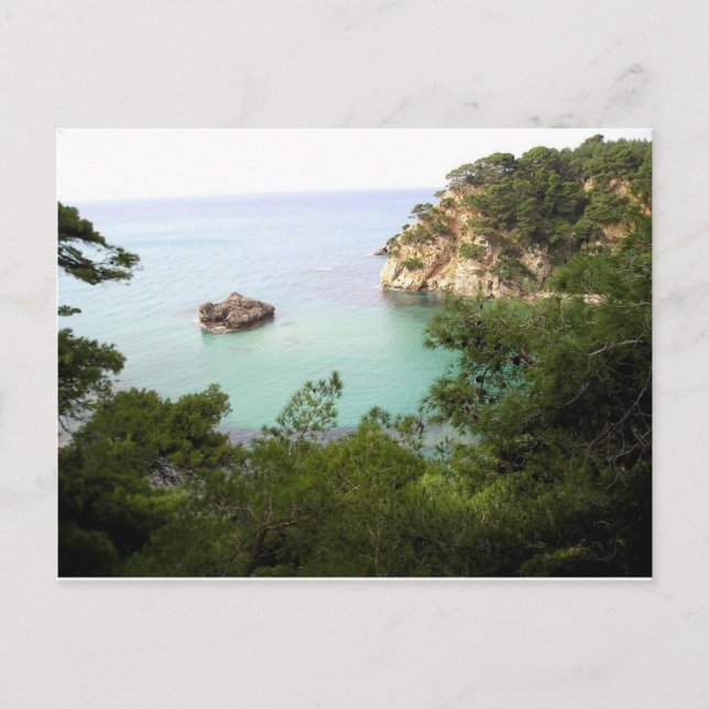 Beautiful Mediterranean Greek Island of Hios. Postcard (Front)