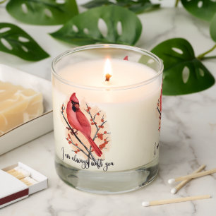 Beautiful Memorial/Cardinal/ Until We Meet Again Scented Candle