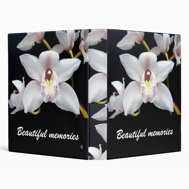 Beautiful Memories Orchid Binder (Background)