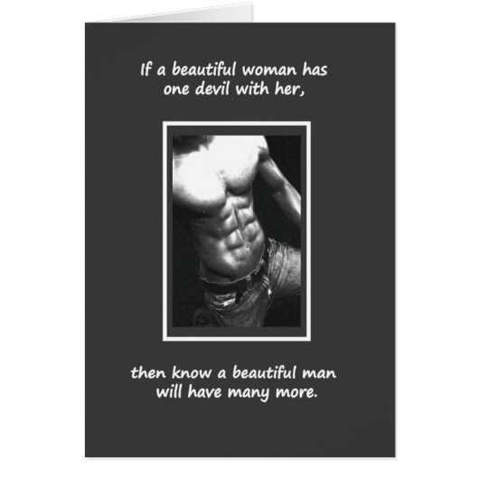 Beautiful Men Cards (Front)