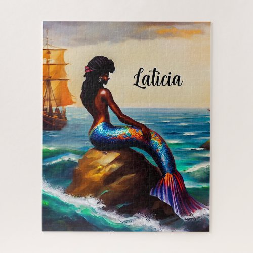 Beautiful Mermaid and the Sea Jigsaw Puzzle