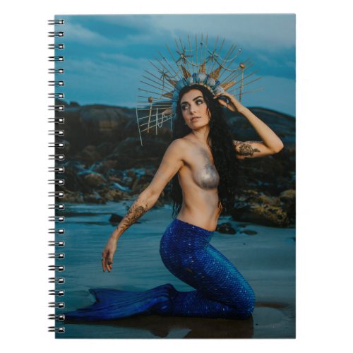 beautiful mermaid spiral note book  Note book