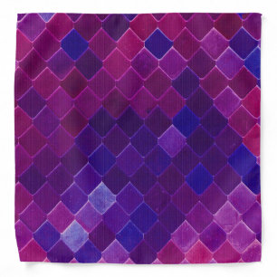 Beautiful mermaid style bandana