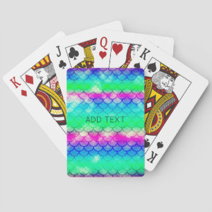 Beautiful mermaid style, elegant and classy poker cards