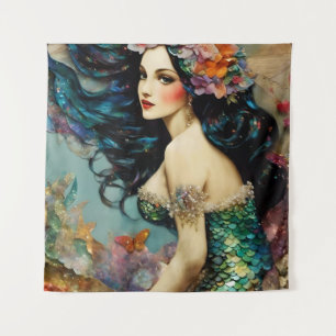 Beautiful Mermaid Tapestry
