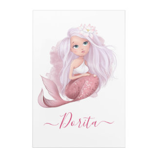 Beautiful Mermaid Wall Art