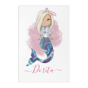 Beautiful Mermaid Wall Art