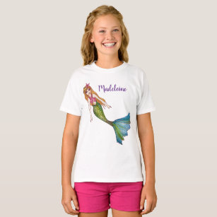 Beautiful Mermaid with Blonde Hair T-Shirt
