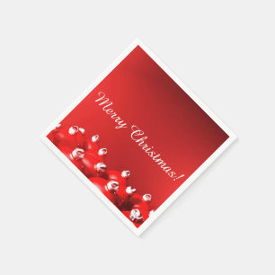 Beautiful Merry Christmas Paper Napkins! Napkins