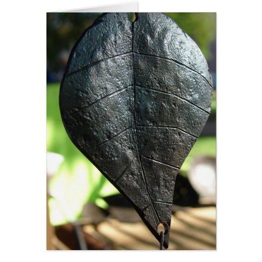 Beautiful Metal Leaf Cards (Front)