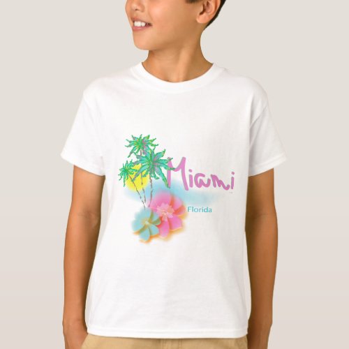 Beautiful Miami Florida T_Shirt