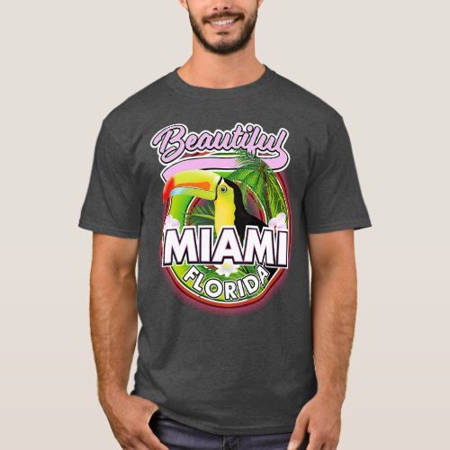 Beautiful Miami Florida travel T_Shirt