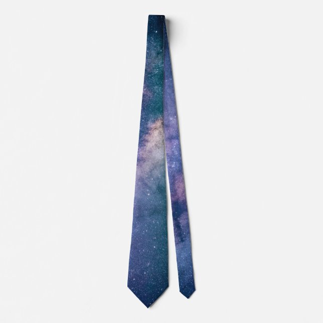 Beautiful Milky Way Neck Tie (Front)
