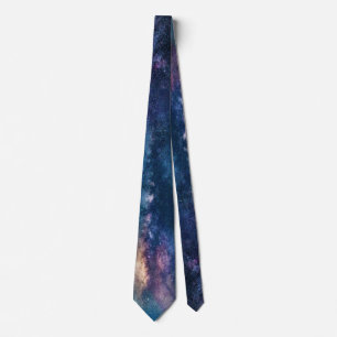 Beautiful Milky Way Neck Tie