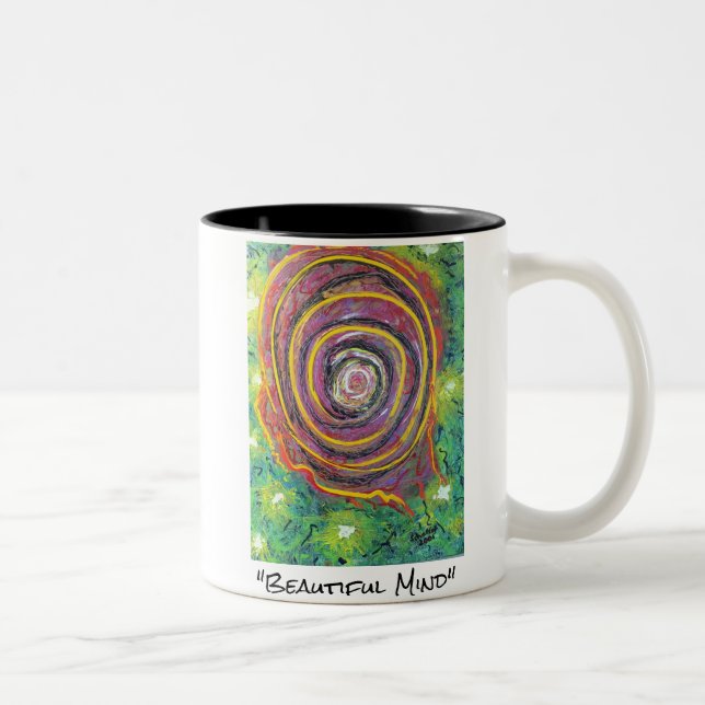 "Beautiful Mind" Coffee Mug (Right)