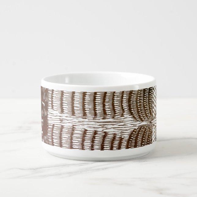 Beautiful minimalistic simple owl bowl (Center)