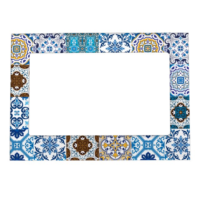 🤩 Beautiful mix of Azulejos  Magnetic Frame (Front)