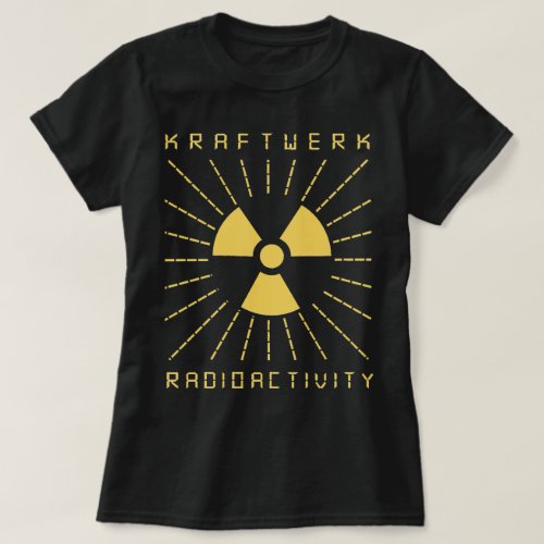 Kraftwerk Radioactivity T-shirt for Adults
