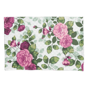 Beautiful Modern Purple Floral  Pillow Case