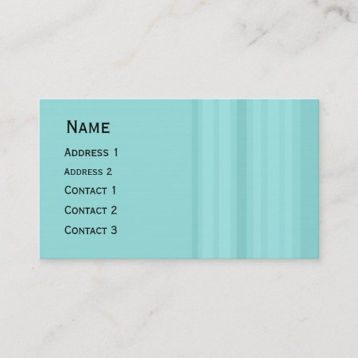 Customizable Beautiful modern stripes design business card