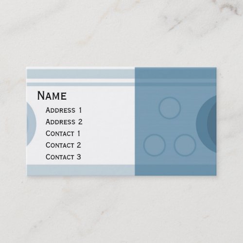 Beautiful modern stripes design business card