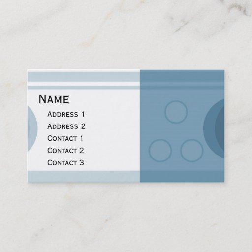 Customizable Beautiful modern stripes design business card