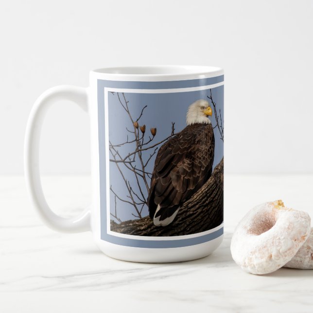Beautiful Mom (Eagle)  Coffee Mug (With Donut)