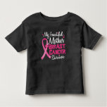 Beautiful Mom Mother Breast Cancer Survivor Toddler T-shirt at Zazzle