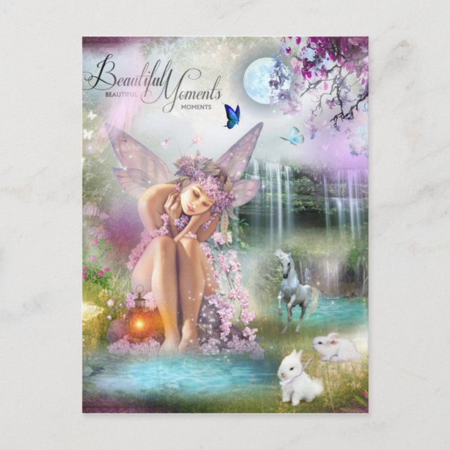 Beautiful Moments Fairy Postcard (Front)