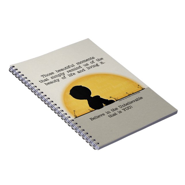 Beautiful Moments Notebook (Right Side)