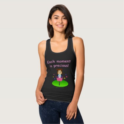 Beautiful moments (with text) tank top