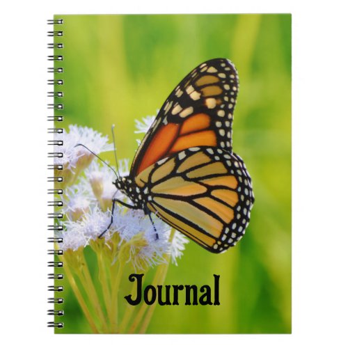 Beautiful Monarch Butterfly Journal Notebook