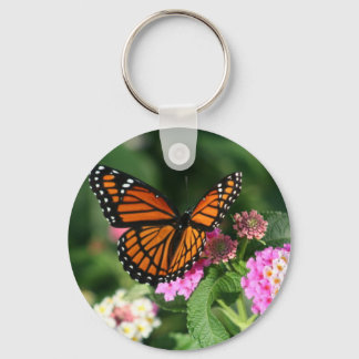 Beautiful Monarch Butterfly Keychain