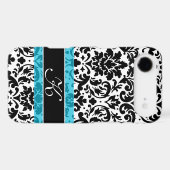 Beautiful monogram damask design Case-Mate samsung galaxy case (Back (Horizontal))