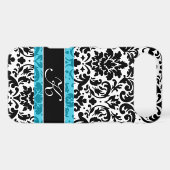 Beautiful monogram damask design Case-Mate samsung galaxy case (Back (Horizontal))