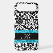 Beautiful monogram damask design Case-Mate samsung galaxy case (Back)