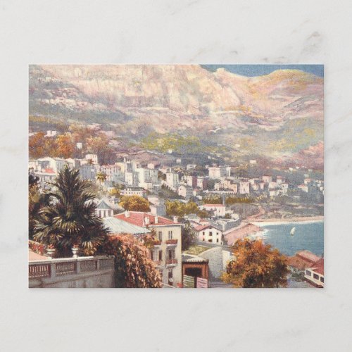 Beautiful Monte Carlo View Postcard