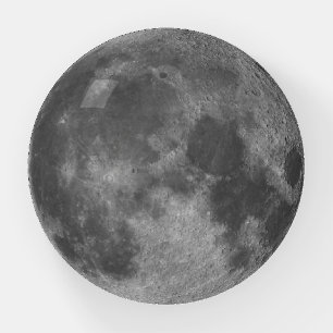 Beautiful moon paperweight