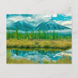 Beautiful Moraine Lake in Banff National Park.jpg Postcard