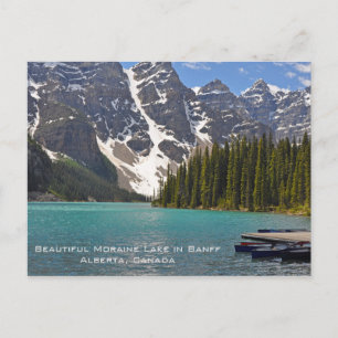 Beautiful Moraine Lake Postcard